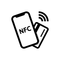 icone paiement sans contact NFC téléphone et/ou carte de crédit